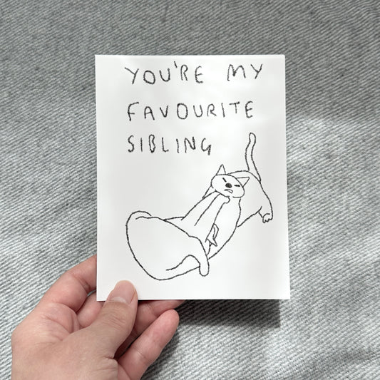 card - siblings
