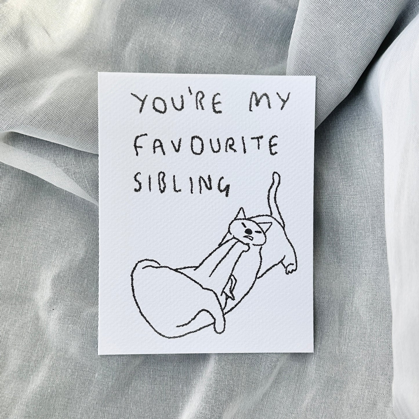 card - siblings