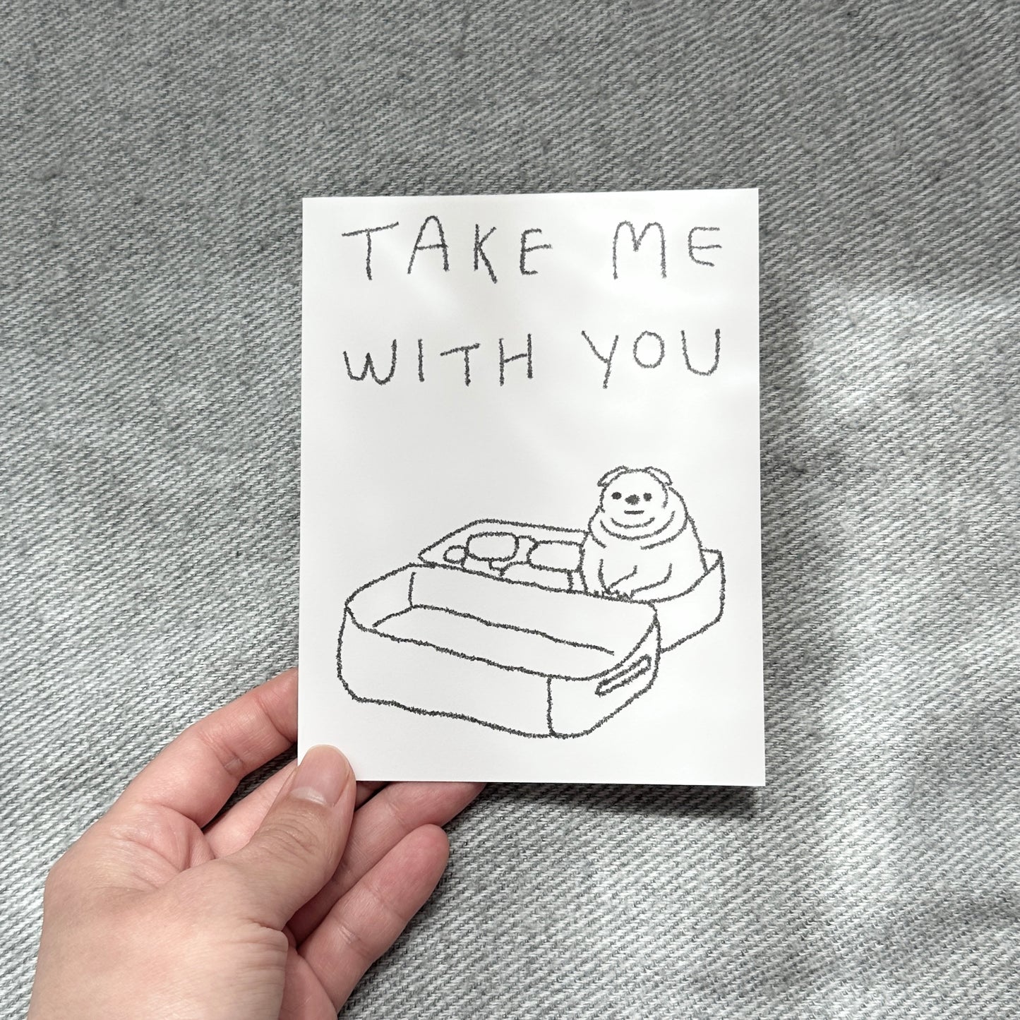 card - goodbye