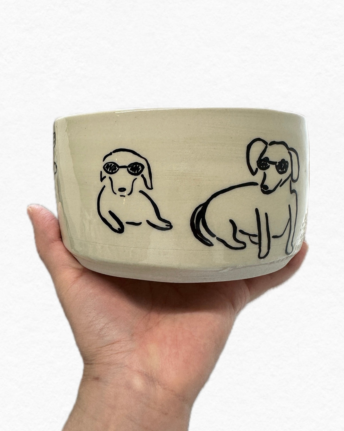 bowl - dachshund