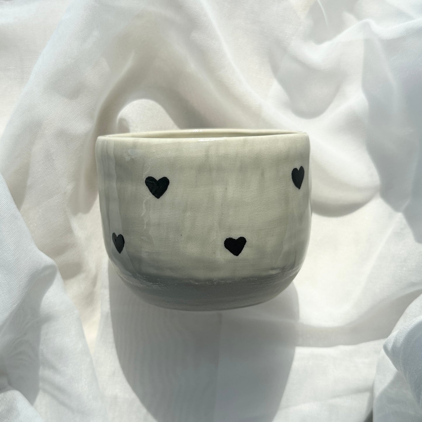 planter - heart