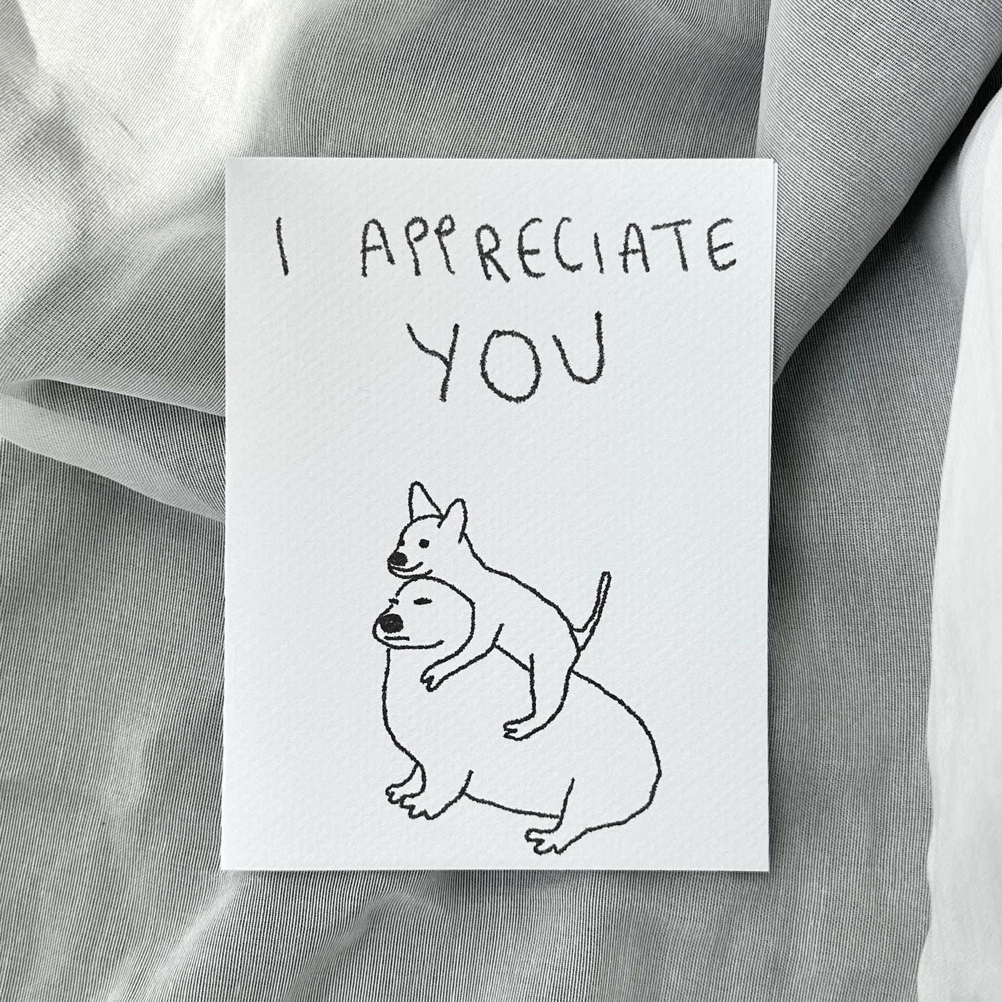 card - appreciation
